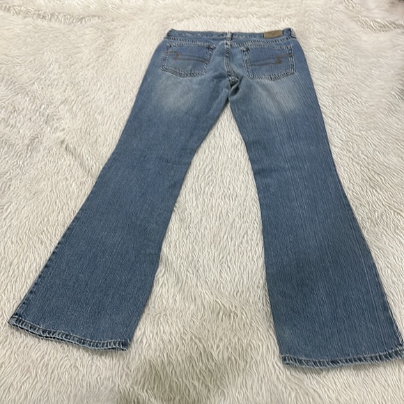 Vintage American eagle outfitters women’s hipster boot cut denim jeans 6… - Picture 9 of 10